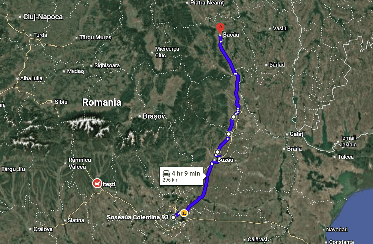 Bucureștiul se conectează azi cu Bacăul pe autostradă