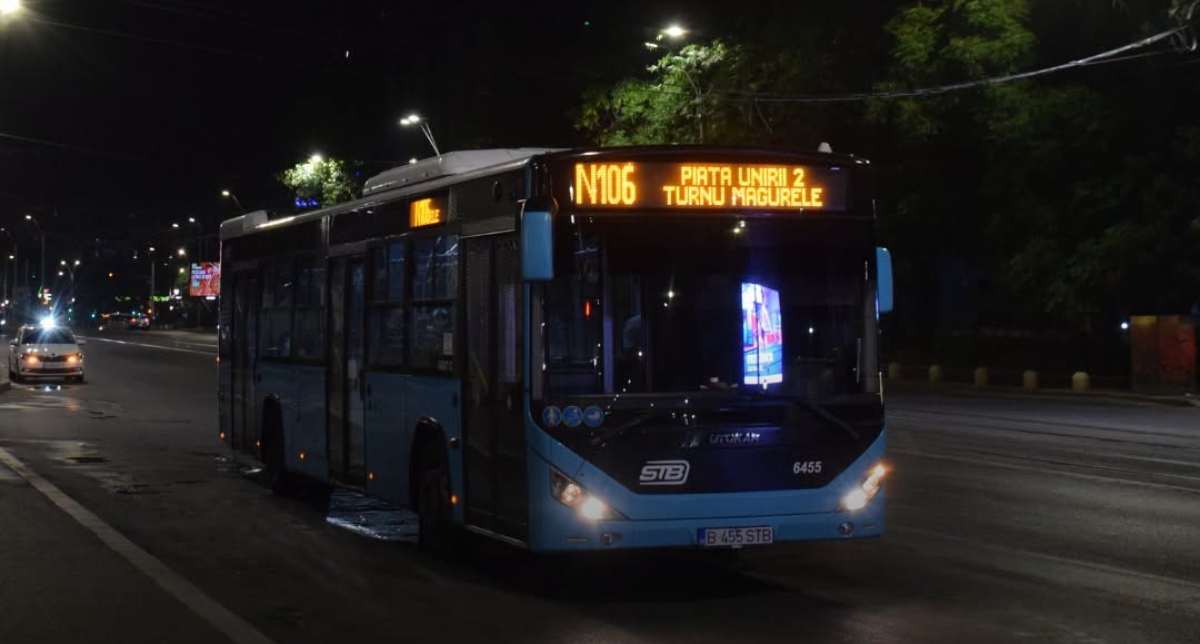 Cinci linii STB trasee modificate trei nopți Șoseaua Berceni