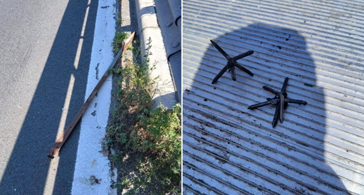 DRDP Constanța obiecte metalice pe A2