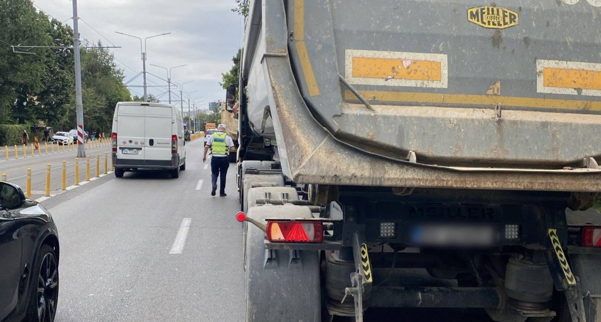 Reguli noi camioanele și vehiculele grele București