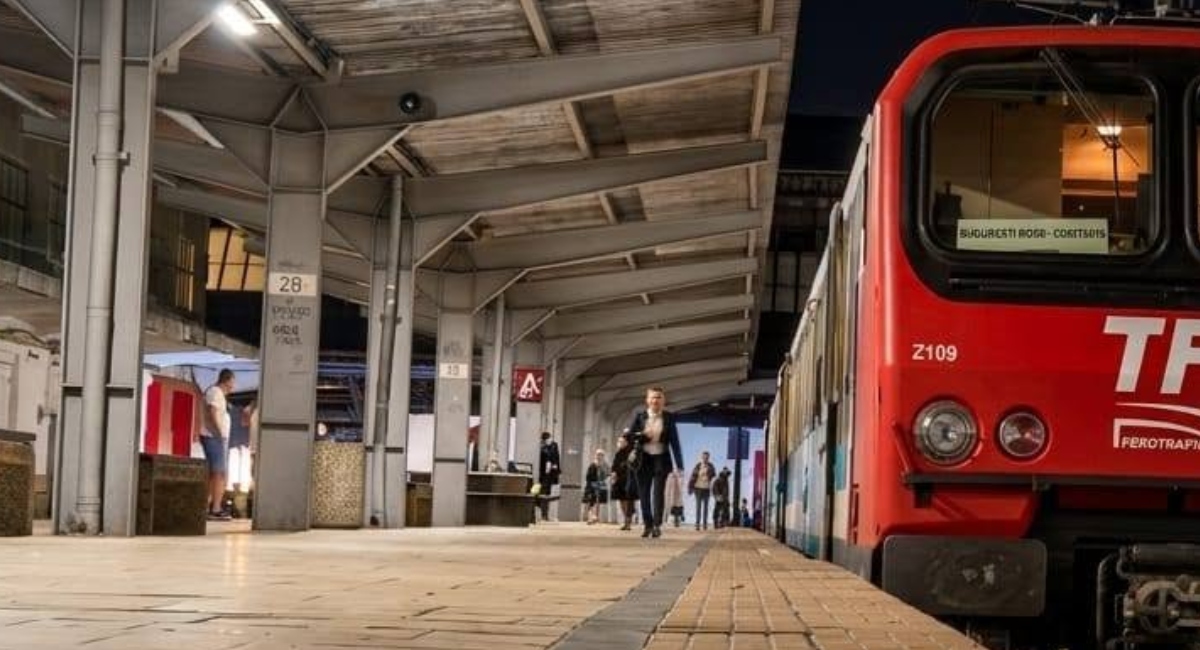 Șase trenuri de pe ruta București-Constanța suspendate
