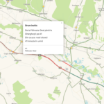 Circulație oprită către București, pe Autostrada A1. Un TIR s-a răsturnat în județul Dâmbovița | FOTO: Captură Waze
