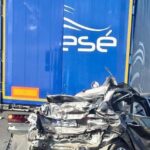 Trafic blocat pe Autostrada A0 Sud accident