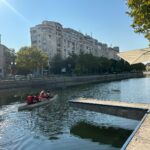 REPORTAJ | Orașul privit din oglinda Dâmboviței. Cum se vede Bucureștiul dintr-o canotcă, la câțiva metri sub nivelul asfaltului