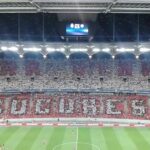 Amenzi de peste 16.000 de lei la meciul Rapid - Dinamo. Jandarmii au sesizat și două dosare penale pentru ultraj și petarde | FOTO: Dinamo București via FB