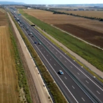 Primii șoferi pe cel mai nou tronson al Autostrăzii Moldovei