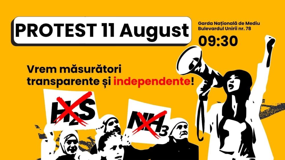 Protest la Garda Națională de Mediu