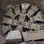 VIDEO | Metroul către Otopeni avansează. Cârtița „Sfânta Ana” a ajuns în viitoarea stație Piața Montreal | FOTO: Metrorex