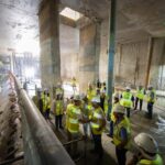 M6 Otopeni | Structura de rezistență pe secțiunea sud este aproape gata. „Sfânta Maria” mai are sub 500 de metri până la stația Expoziției | FOTO: Metrorex