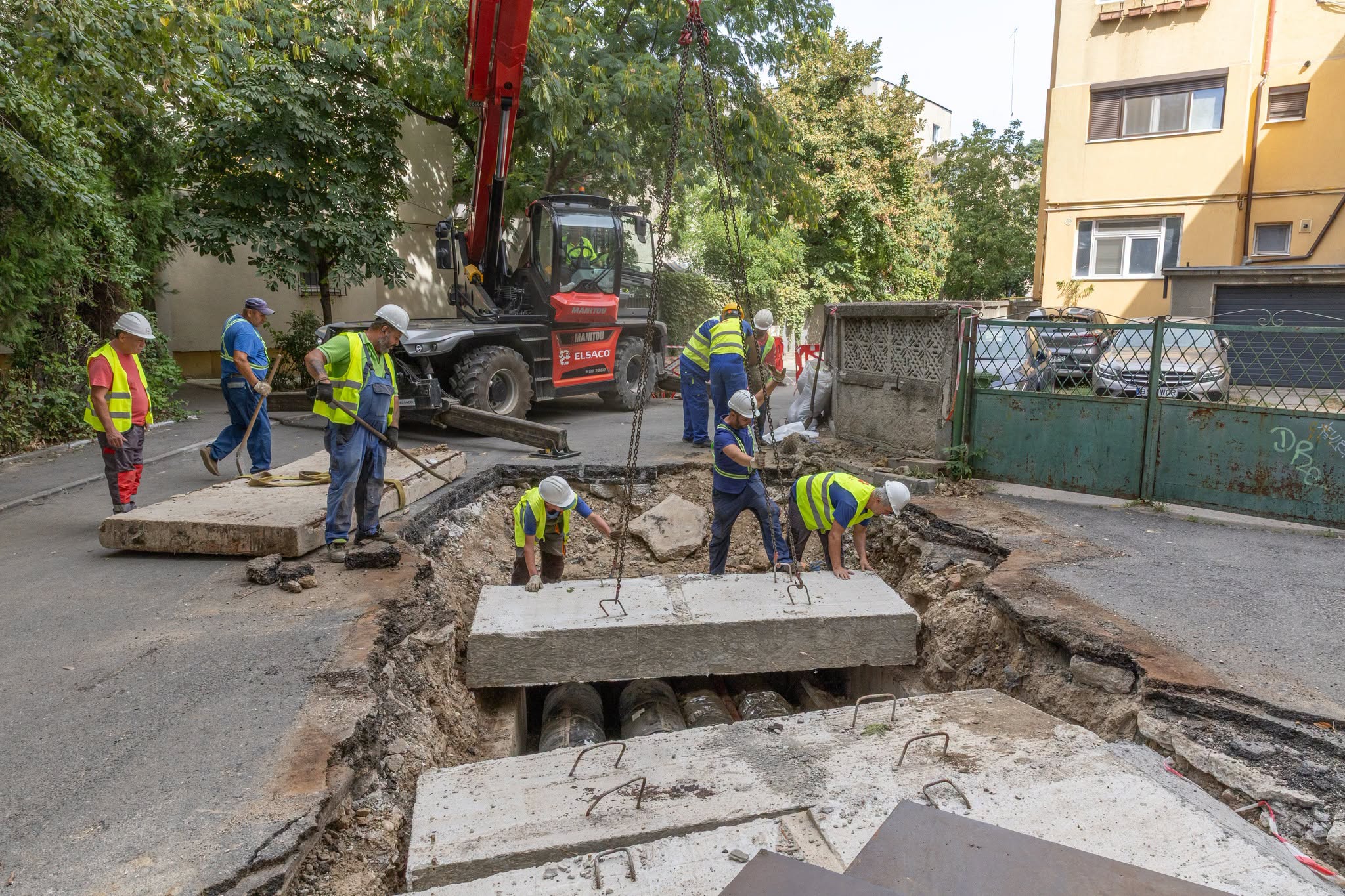 Șantierele de termoficare din Capitală: 76 de kilometri de conducte noi până la finalul anului, promite PMB
