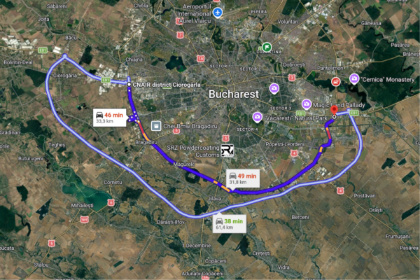 Noi construcții expropriate pentru lărgirea la 4 benzi a Centurii de Sud a Capitalei, între A1 și A2