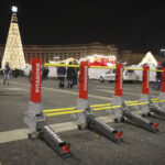 Administrația Străzilor București cumpără 20 de bariere antiteroriste. Valoarea contractului se ridică la peste 50.000 de euro | FOTO: Inquam Photos / Octav Ganea