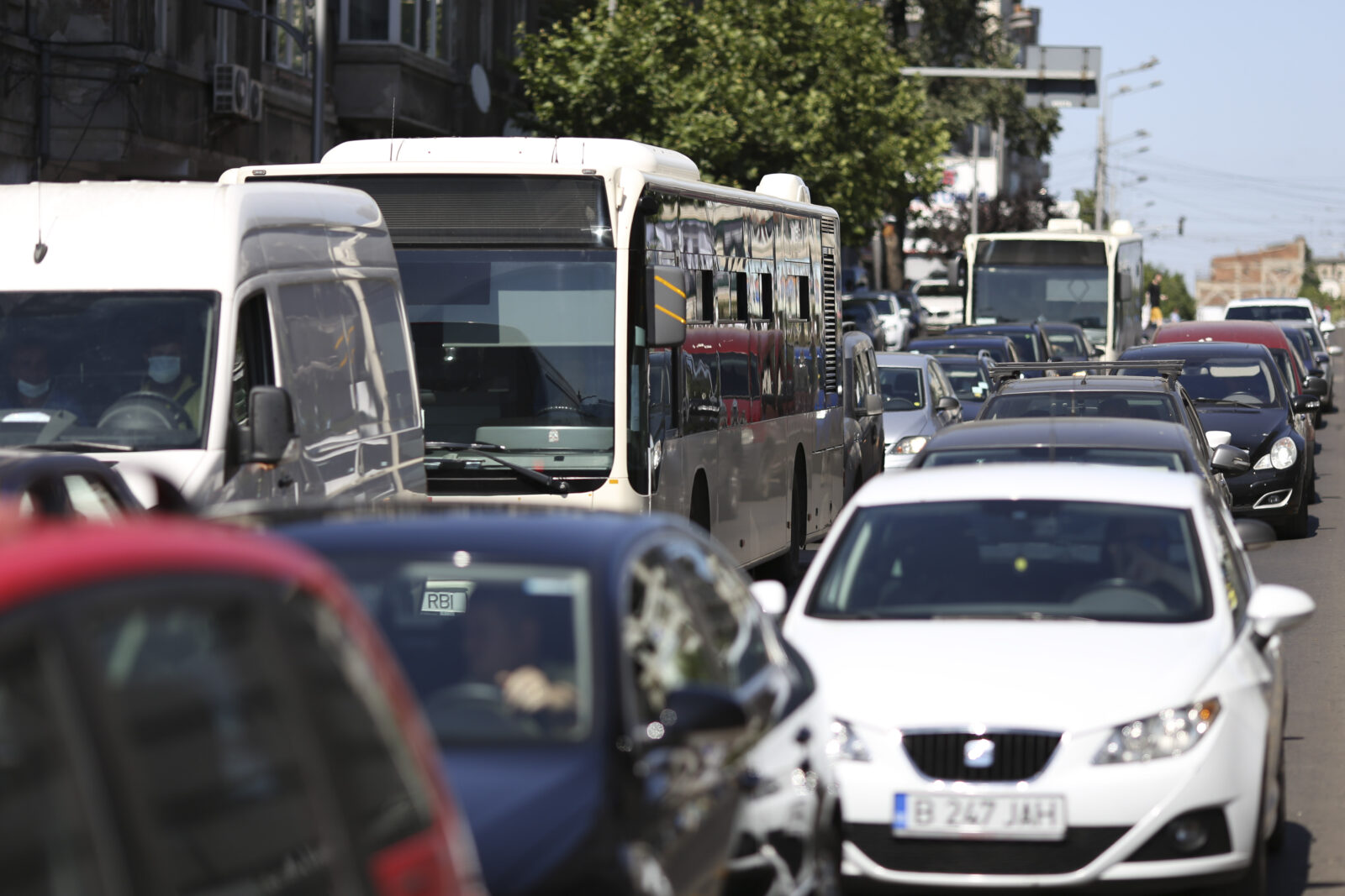 TPBI înființează o linie nouă între Depoul Alexandria și Cartier Confort Urban. Linia 228 va circula începând cu 7 septembrie | FOTO: Inquam Photos / Sabin Cirstoveanu