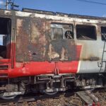 Incendiu în gara Buftea. O locomotivă a unui tren de marfă a fost cuprinsă de flăcări | Club Feroviar