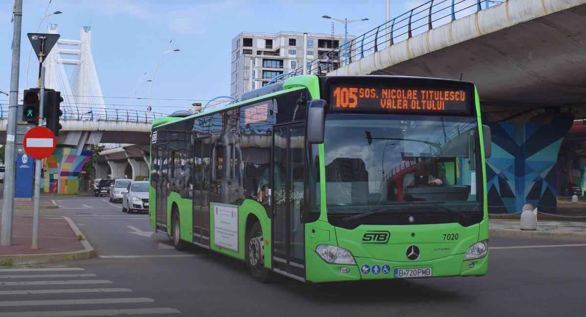 Autobuzele liniei 105 vor reveni pe traseul de bază începând cu 5 septembrie | FOTO: STB