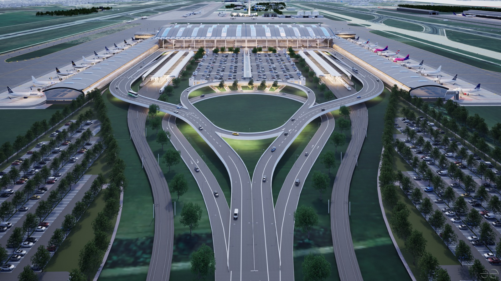 Contractul de supervizare pentru noul terminal al Aeroportului Otopeni, atribuit de CNAB. Valoare acestuia este de 63,6 milioane de lei