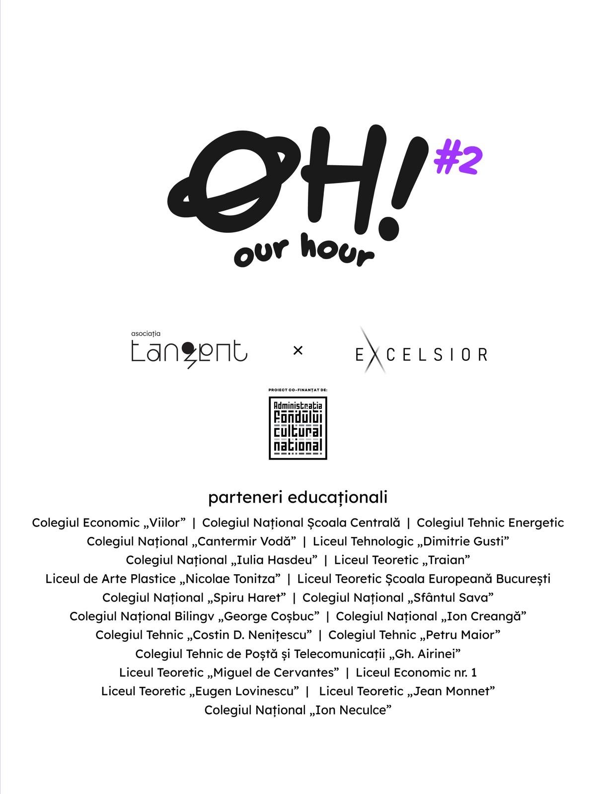 OPEN CALL OUR HOUR! #2. Se caută trei echipe de tineri dramaturgi și regizori