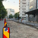 Ce se află în trecut în zona unde este astăzi Strada Armand Călinescu. Posibile vestigii au fost descoperite sub șinele de tramvai în timpul lucrărilor de modernizare