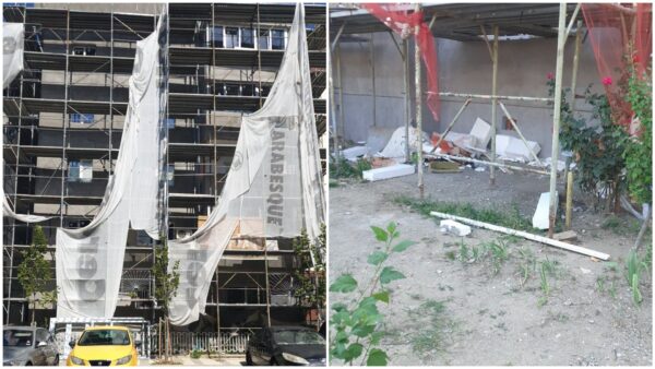 Amenzi de 25.000 de lei de la Garda de Mediu pentru o firmă care reabilitează termic un bloc din Sectorul 2. Ce nereguli au fost descoperite pe șantier