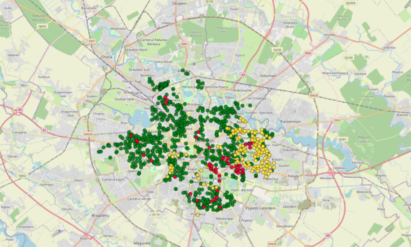 TERMOFICARE | Peste 2.600 de blocuri au probleme cu apa caldă în Capitală. Sistemul de termoficare funcționează la 70% | FOTO: Captura Termoalert