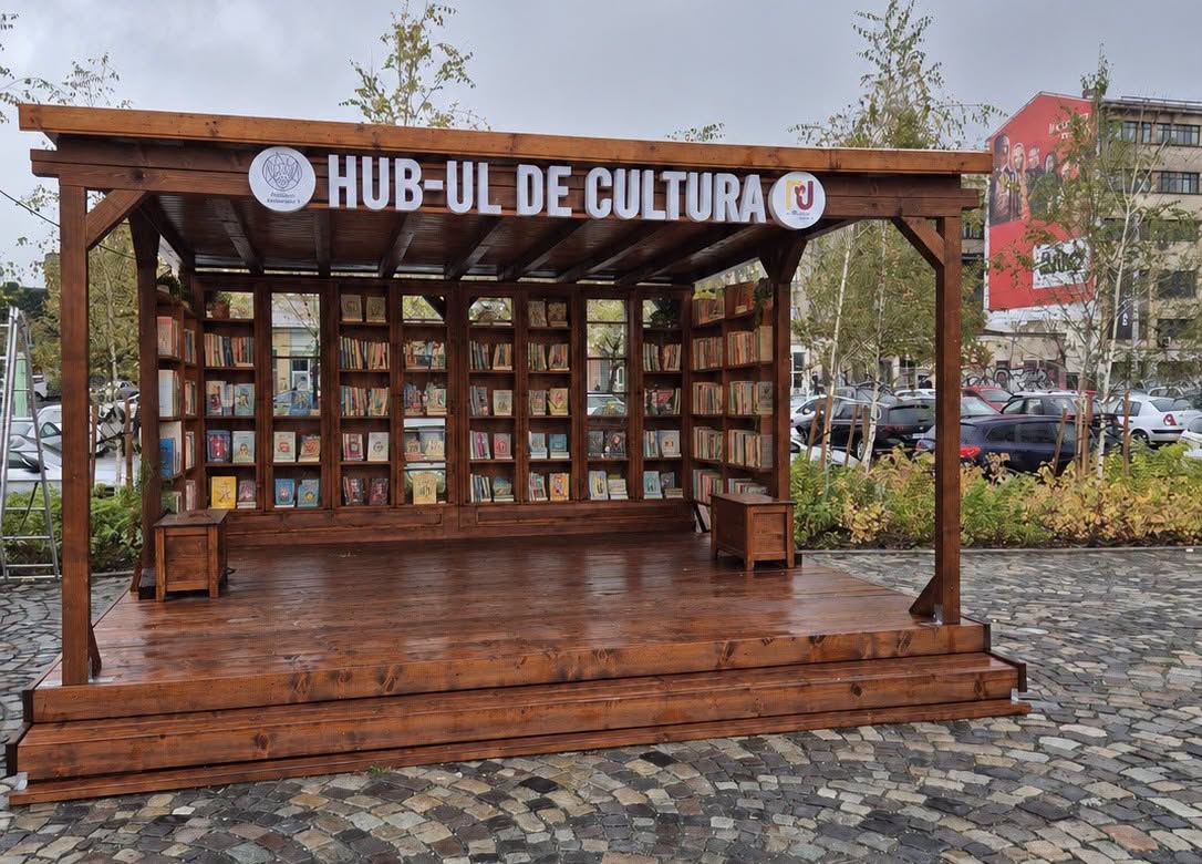 Bibliotecă în aer liber, în Sectorul 1. Cum funcționează proiectul din Piața Matache