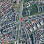 Restricții temporare de trafic pe strada Dristorului. Se reabilitează linia de tramvai. FOTO: Google Maps