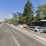 Cinci linii de autobuz din zona „Dimitrie Pompeiu” vor fi deviate pe Șoseaua Fabrica de Glucoză. FOTO: TPBI