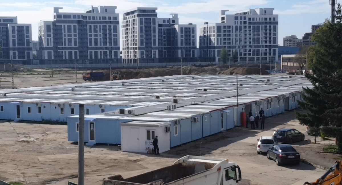 Spitalul Modular din Pipera, în valoare de 5 milioane de euro, a fost vandalizat. Aproape toate aparatele de aer condiționat au dispărut | TVR Info