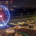 Târgul de Crăciun cheltuieli lumini și sunet
