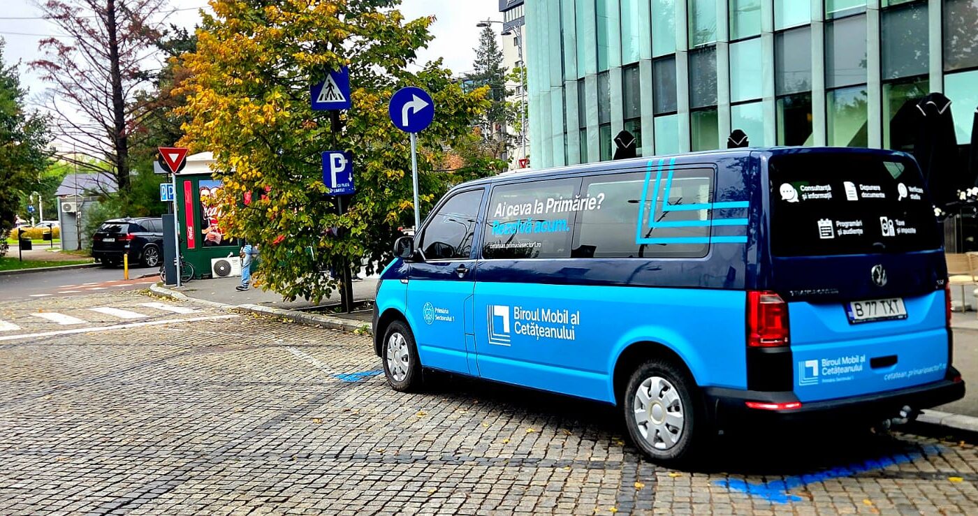Biroul Mobil al Cetățeanului ajunge în Băneasa, săptămâna viitoare. Taxe și impozite, plătite în biroul pe patru roți