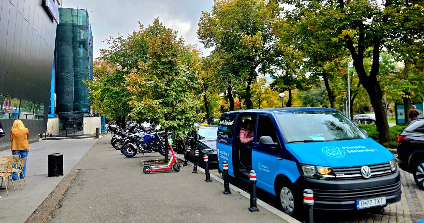 Biroul Mobil al Cetățeanului ajunge în cartierul Herăstrău. Ghișeul pe patru roți staționează la Piața Charles de Gaulle