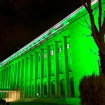 Guvernul și Parlamentul vor fi iluminate în verde de Ziua Mondială a Sănătății Mintale. FOTO:Facebook/Guvernul României