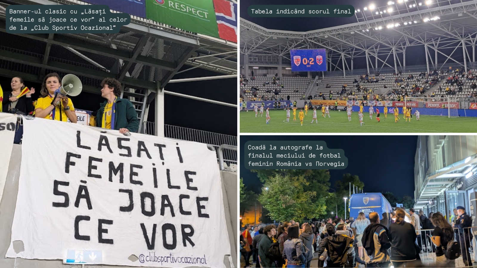 OPINIE | V-au dezamăgit băieții de la naționala României de fotbal? Fetele sunt cu zece locuri peste. Cum am văzut meciul lor cu Norvegia