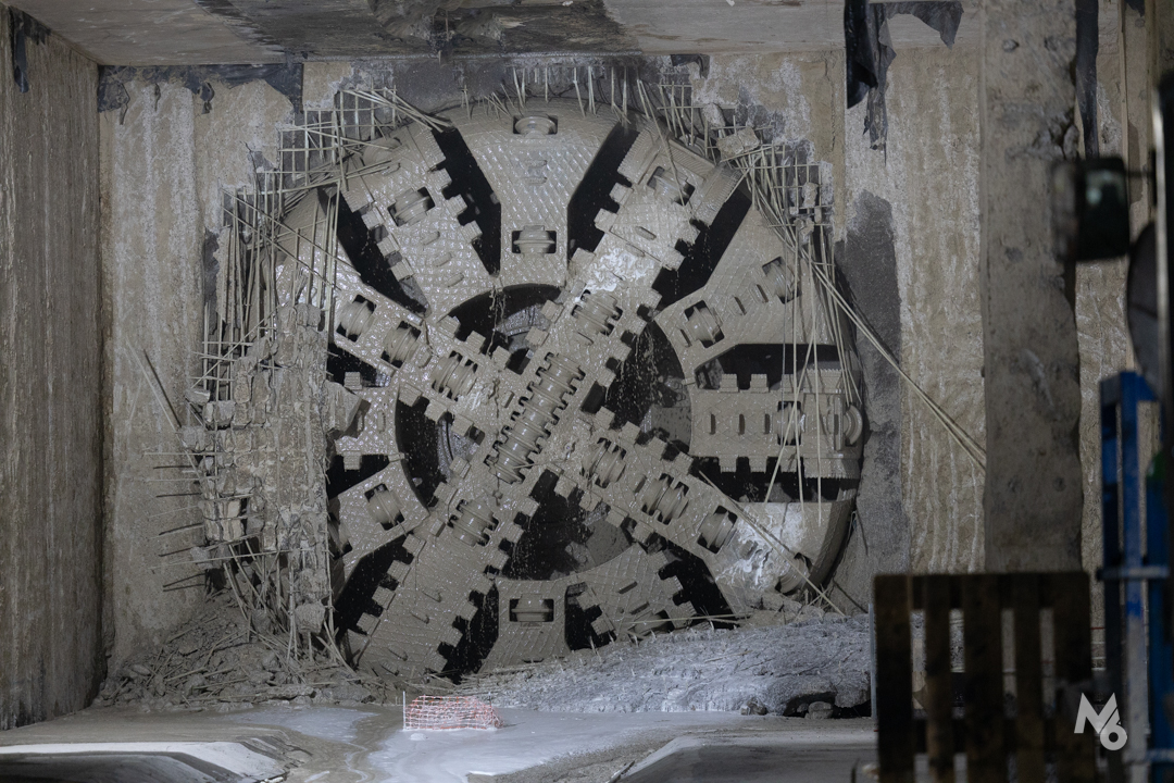 Magistrala 6 | TBM-ul „Sfânta Maria” a ajuns la viitoarea stație Expoziției. Stadiul lucrărilor pe secțiunea Sud