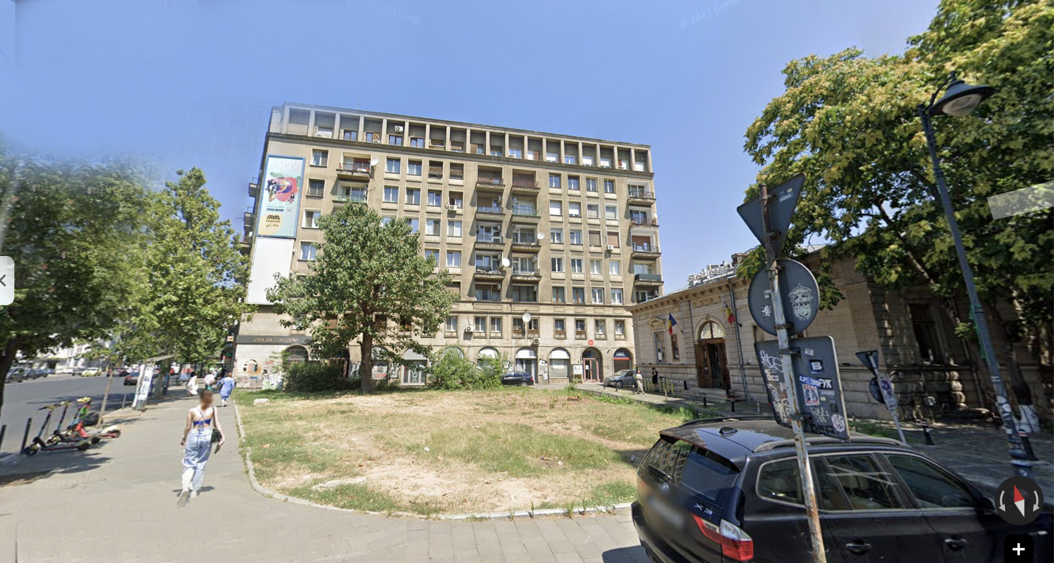 Primăria Sectorului 1 cere ca terenul din fața librăriei Cărturești Verona să fie expropiat. Proprietarul a cerut 5,1 milioane de euro