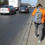 Propunere pentru lărgirea trotuarelor de la Podul Constanța. Asociația Metrou Ușor cere măsuri temporare pentru siguranța pietonilor