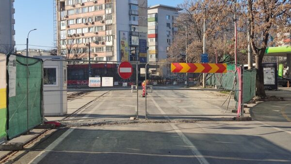 Restricțiile de trafic din Nordul Capitalei se prelungesc pentru lucrările la Magistrala 6 de metrou. Foto: Alexandru Stan