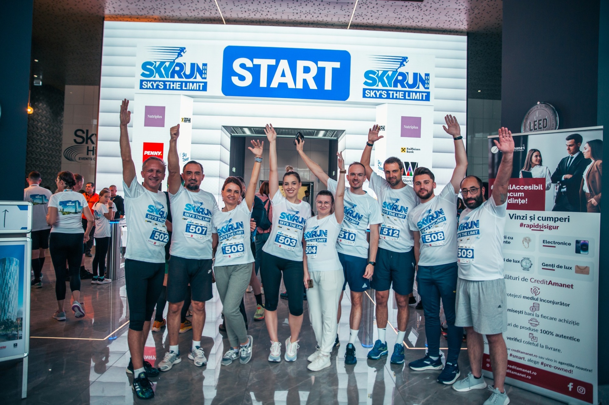 Tot mai sus, către o faptă bună. SkyRun 2024, pe 9 noiembrie