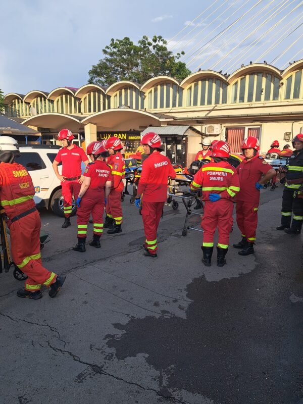 Accident în Gara Basarab FOTO: FB/Tudorel Olteanu