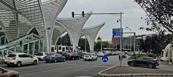 Semafoarele din Piața Eroii Revoluției/ Foto: FB/ Daniel Băluță