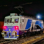 Locomotiva „Iorga” modernizată prin PNRR a ajuns la Chitila Triaj FOTO: Tudor Eugen