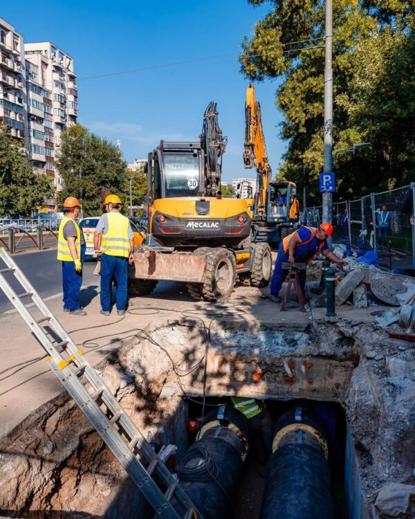 Trei șantiere noi, pentru rețeaua de termoficare.