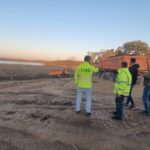 Lucrările la Viaductul de la Cernica, începute cu întârziere.. Foto: FB/ Irinel Ionel Scrioșteanu