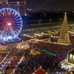 Organizarea Târgului de Crăciun din Piața Constituției a costat aproape un milion de euro.