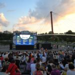 Piațeta Favorit și patru parcuri din Sectorul 6 se transformă, rând pe rând, în cinematografe în aer liber/ Foto: PS6