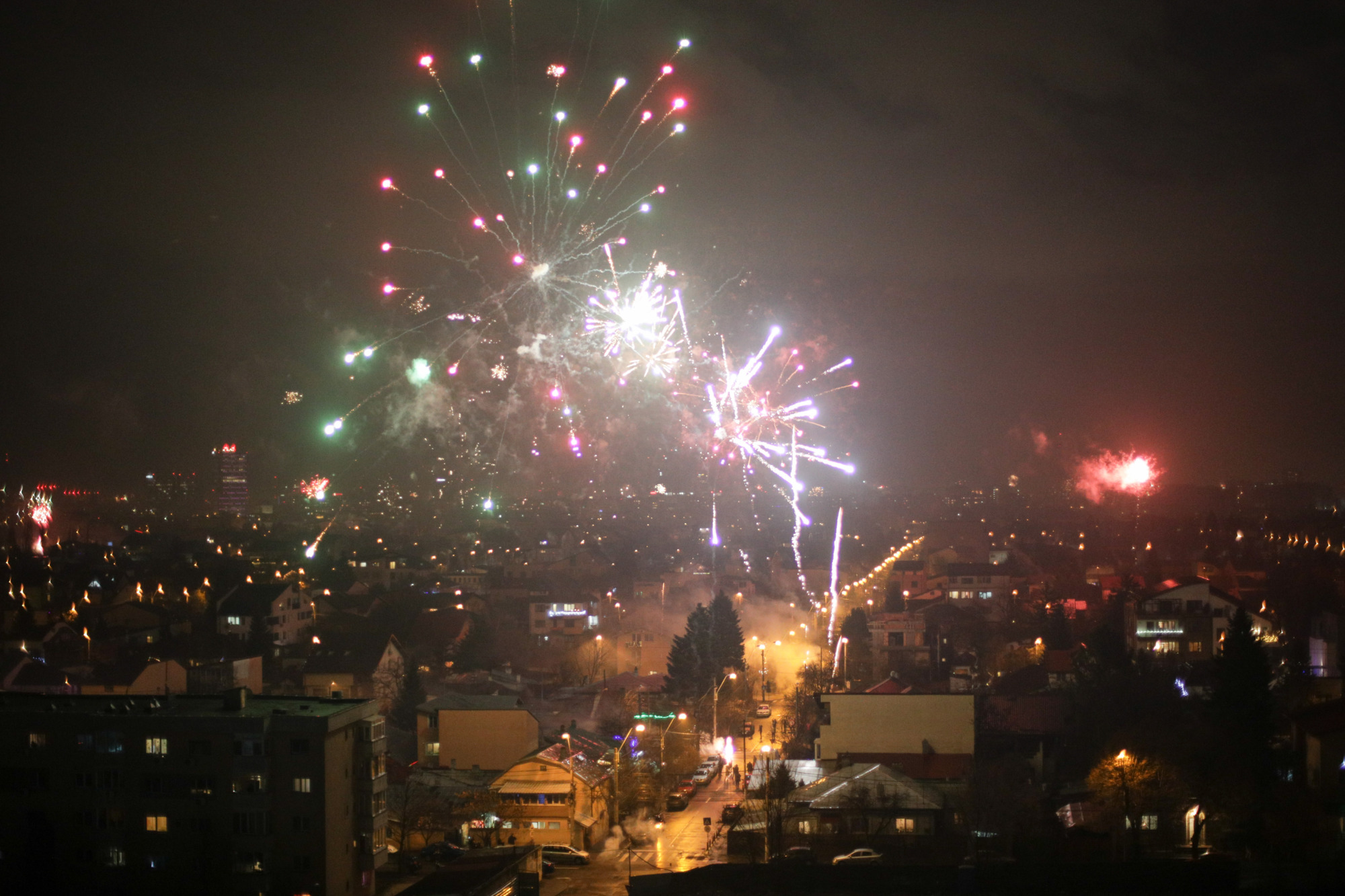 Urări de Anul Nou pentru bucureşteni