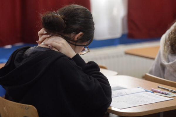 Bacalaureat 2025 | 15.500 elevi de clasa a XII-a din Capitală vor intra săptămâna viitoare în sala de examen | FOTO: Inquam Photos - George Călin