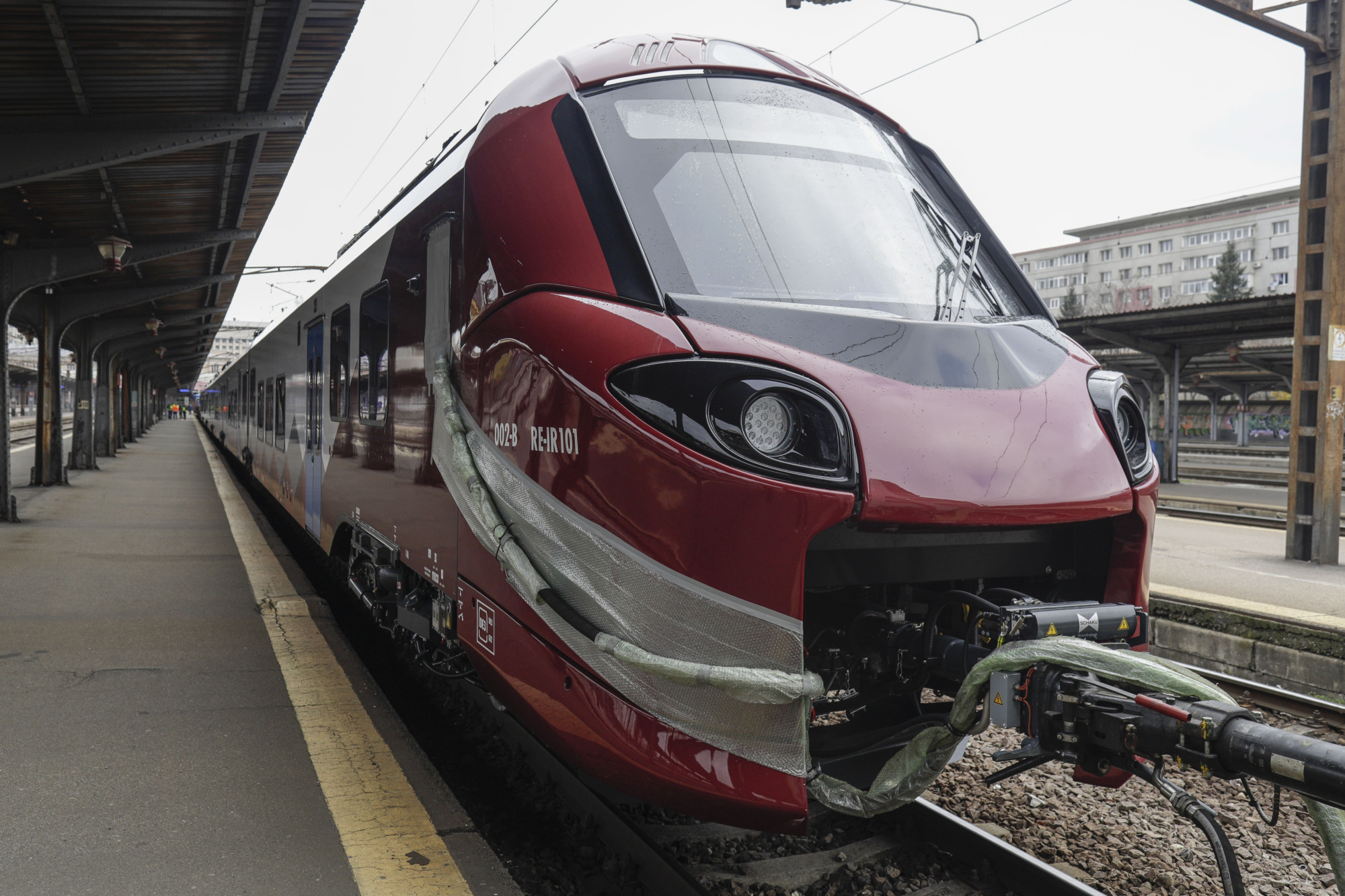 Trenul Coradia a început probele în Capitală