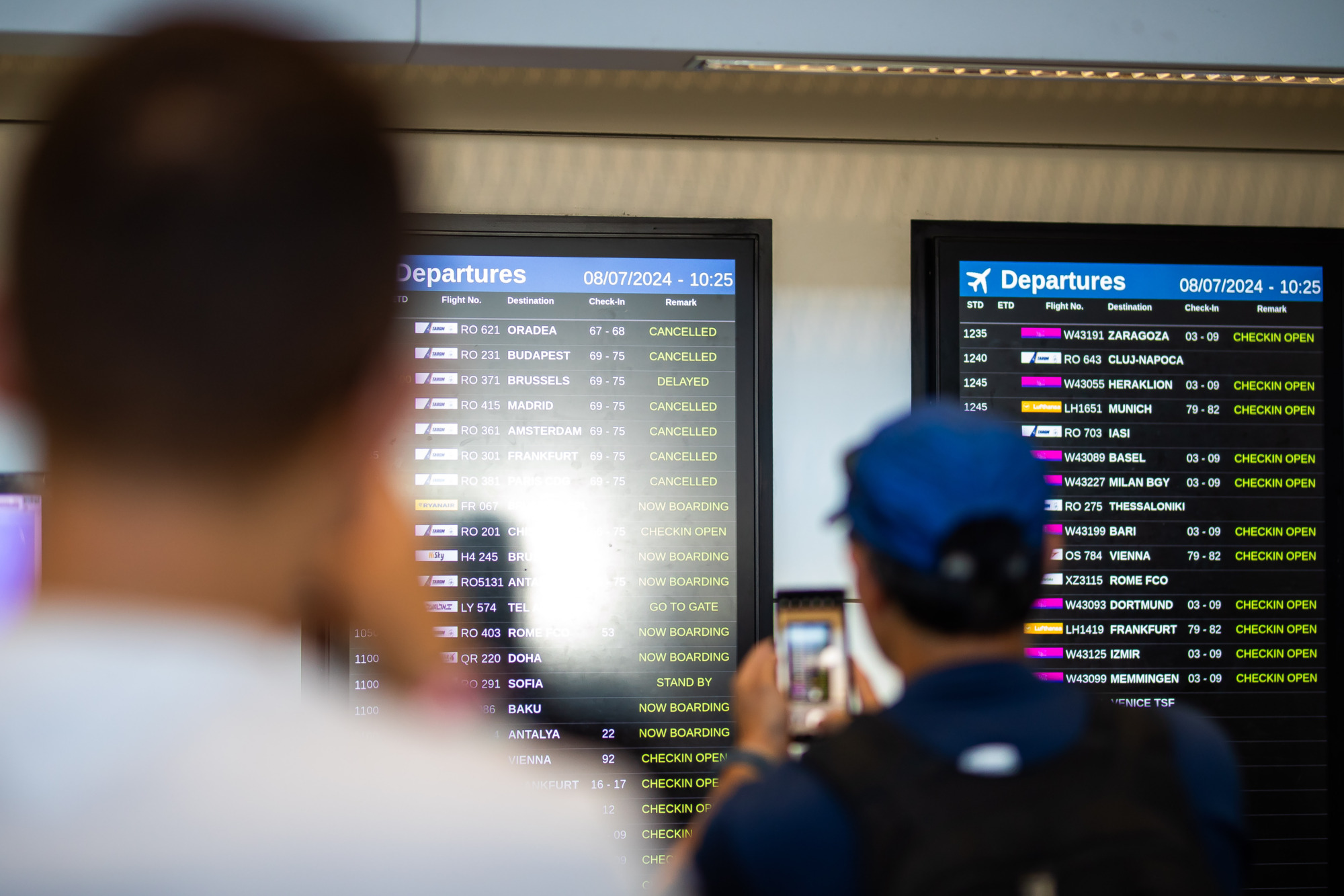 Zboruri TAROM suspendate spre Beirut