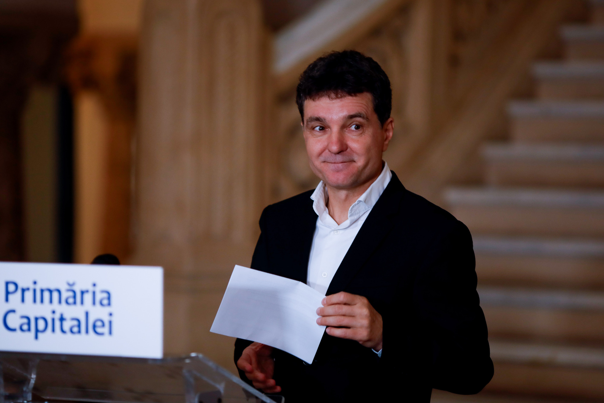 Nicuşor Dan la ieşirea de la urne: „Am votat un partid care a fost corect cu mine tot timpul”